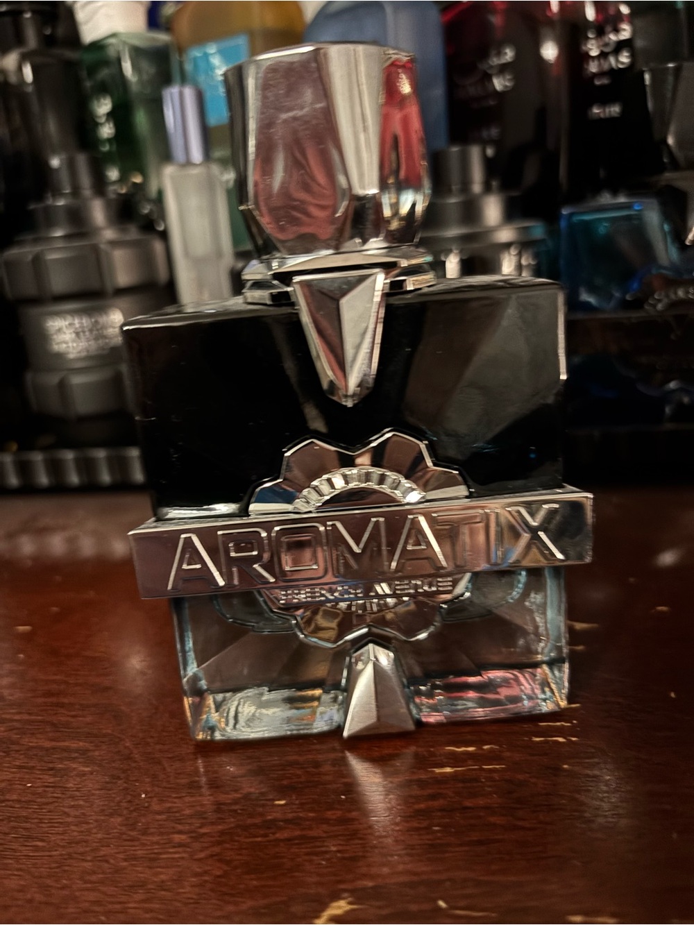 Aromatic X Men's Fragrance Bottle - Black & Silver frostbite!!